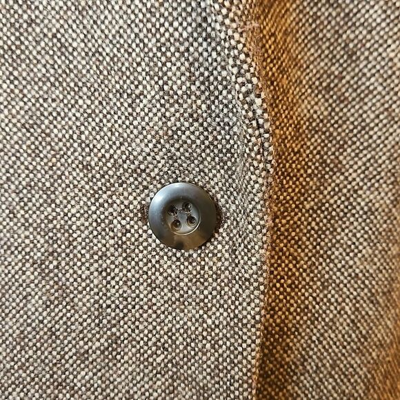 Cremieux Blazer Arabella Colorblock Tweed Jacket Unique Red Size 10 - Picture 4 of 10